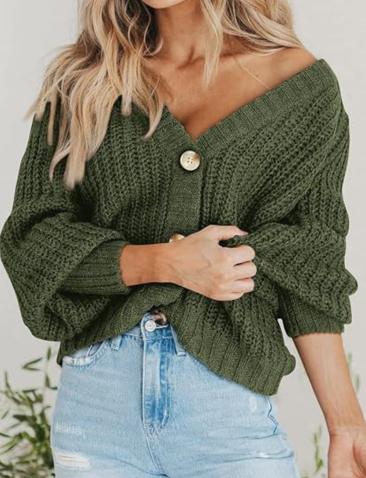 Elina | Klassischer Strick-Cardigan