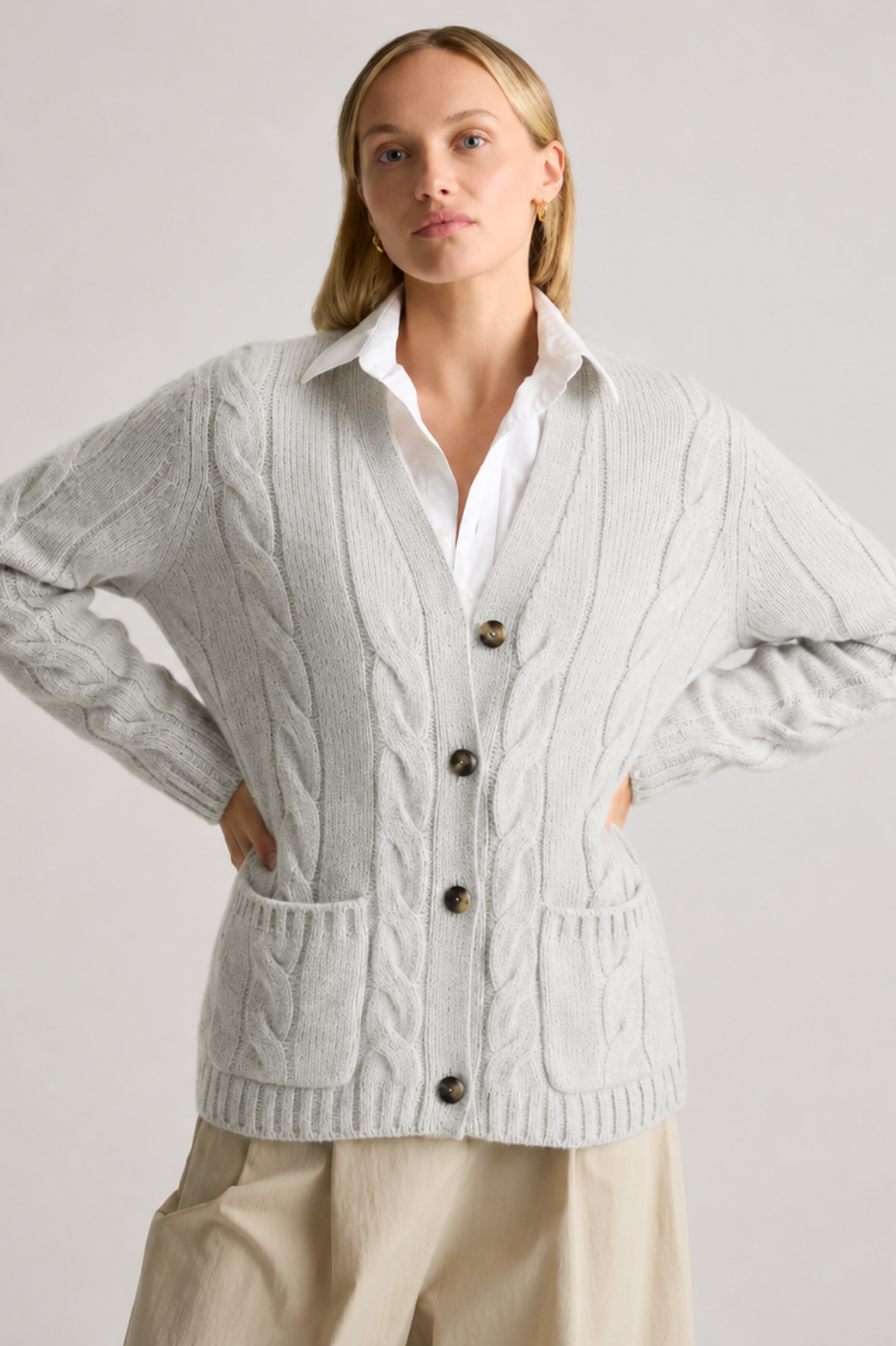 Elisa | Zopfstrick-Cardigan