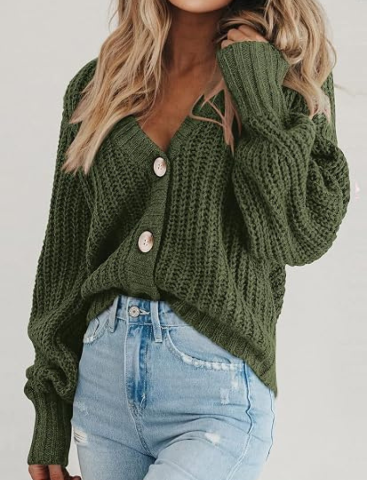 Elina | Klassischer Strick-Cardigan