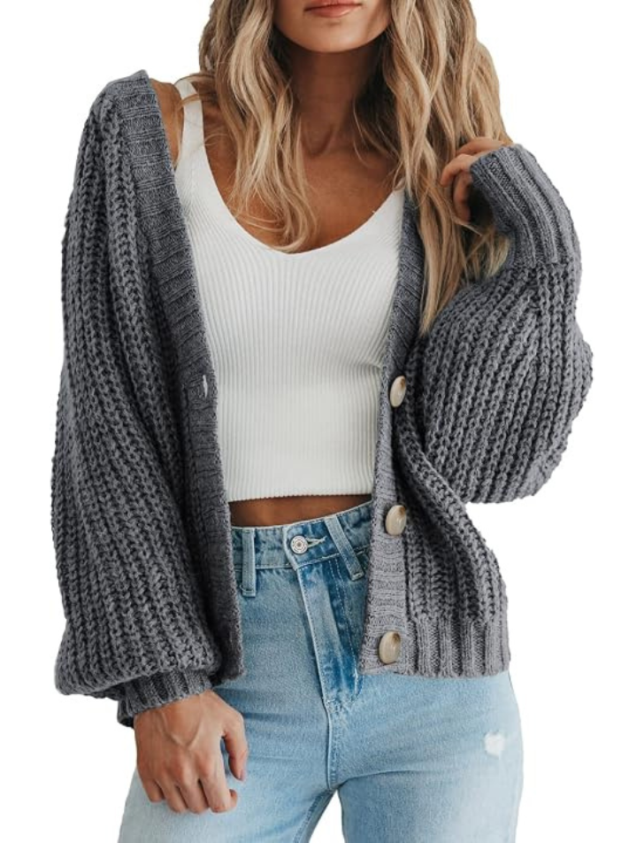 Elina | Klassischer Strick-Cardigan