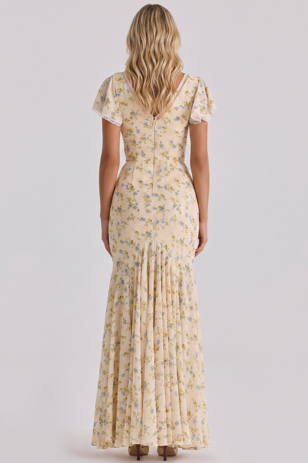 Nicole | Romantisches Maxikleid
