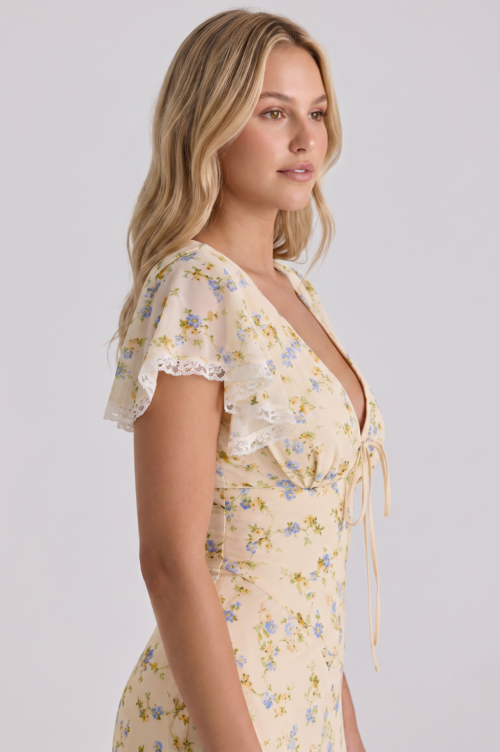Nicole | Romantisches Maxikleid