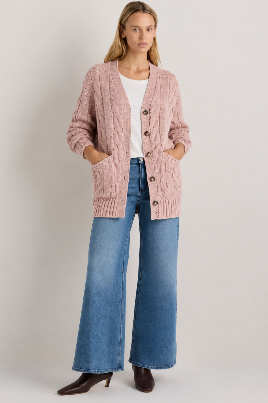Elisa | Zopfstrick-Cardigan