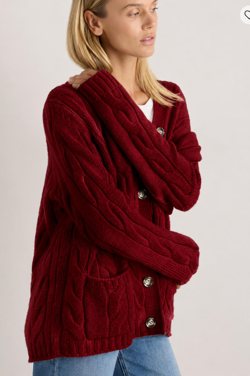 Elisa | Zopfstrick-Cardigan