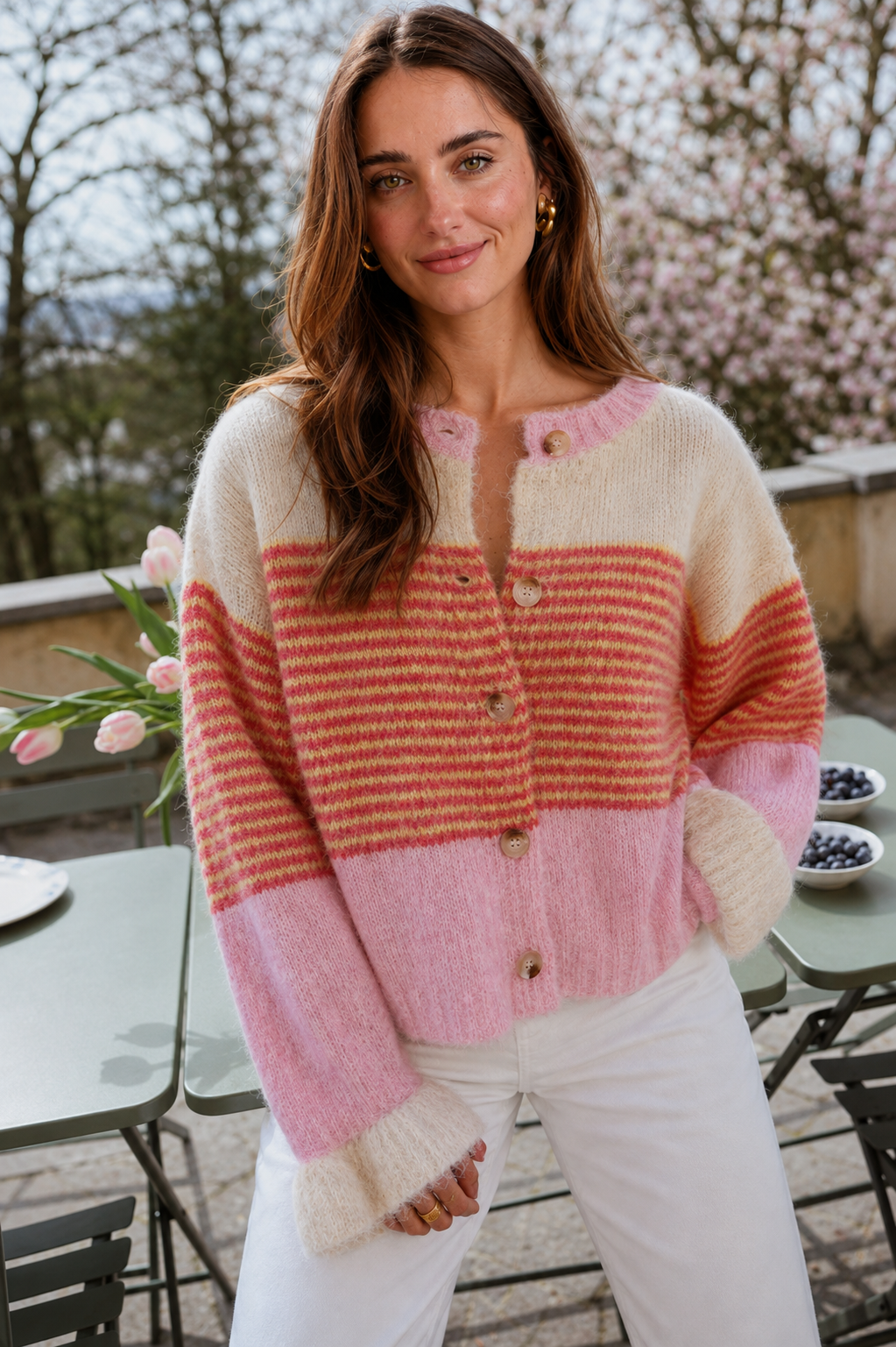Alva | Weiche Strickjacke