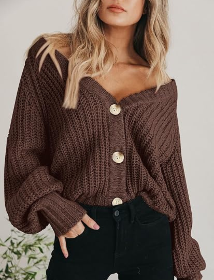 Elina | Klassischer Strick-Cardigan