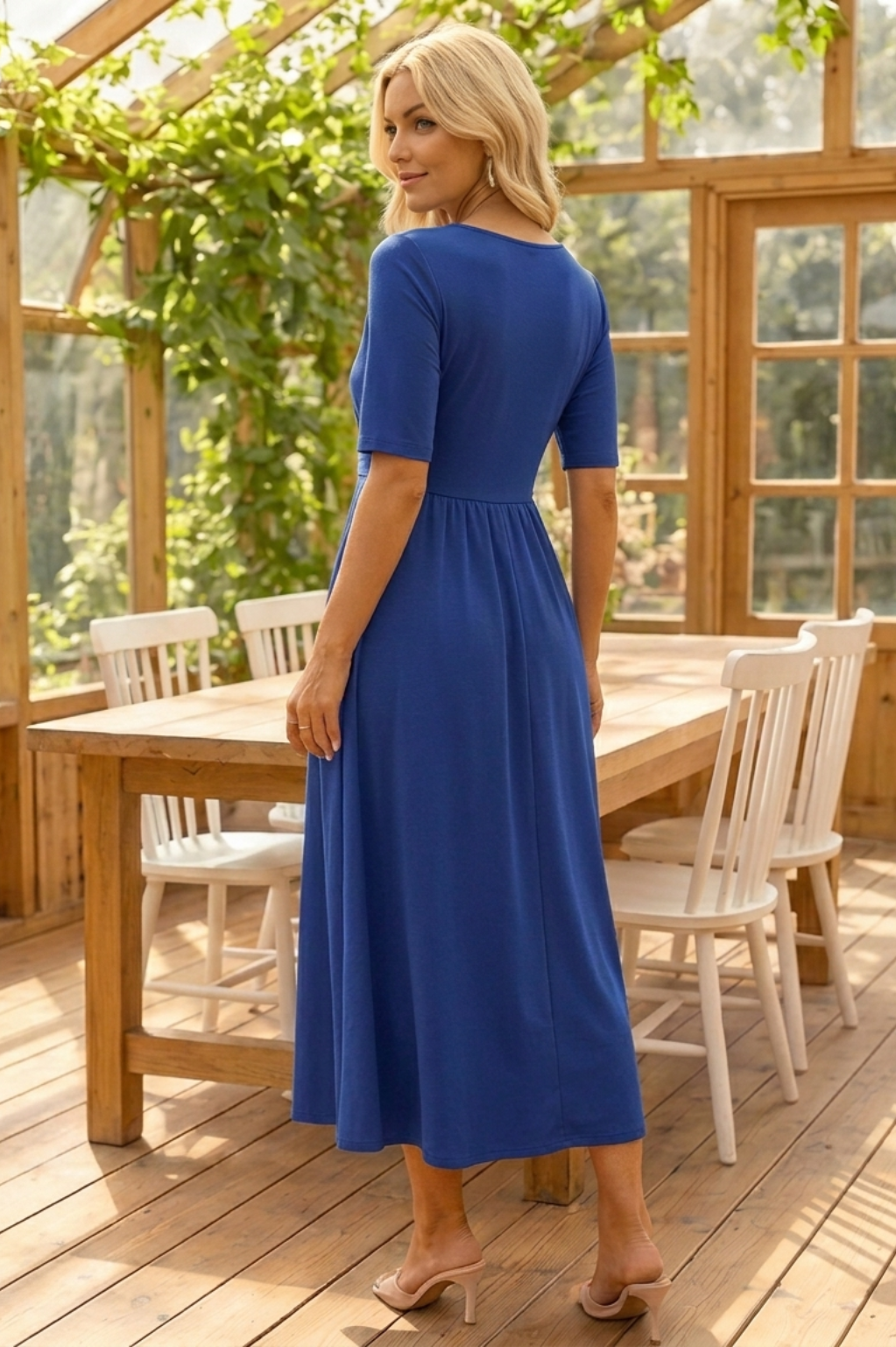 Sofia | Elegantes Kurzarmkleid