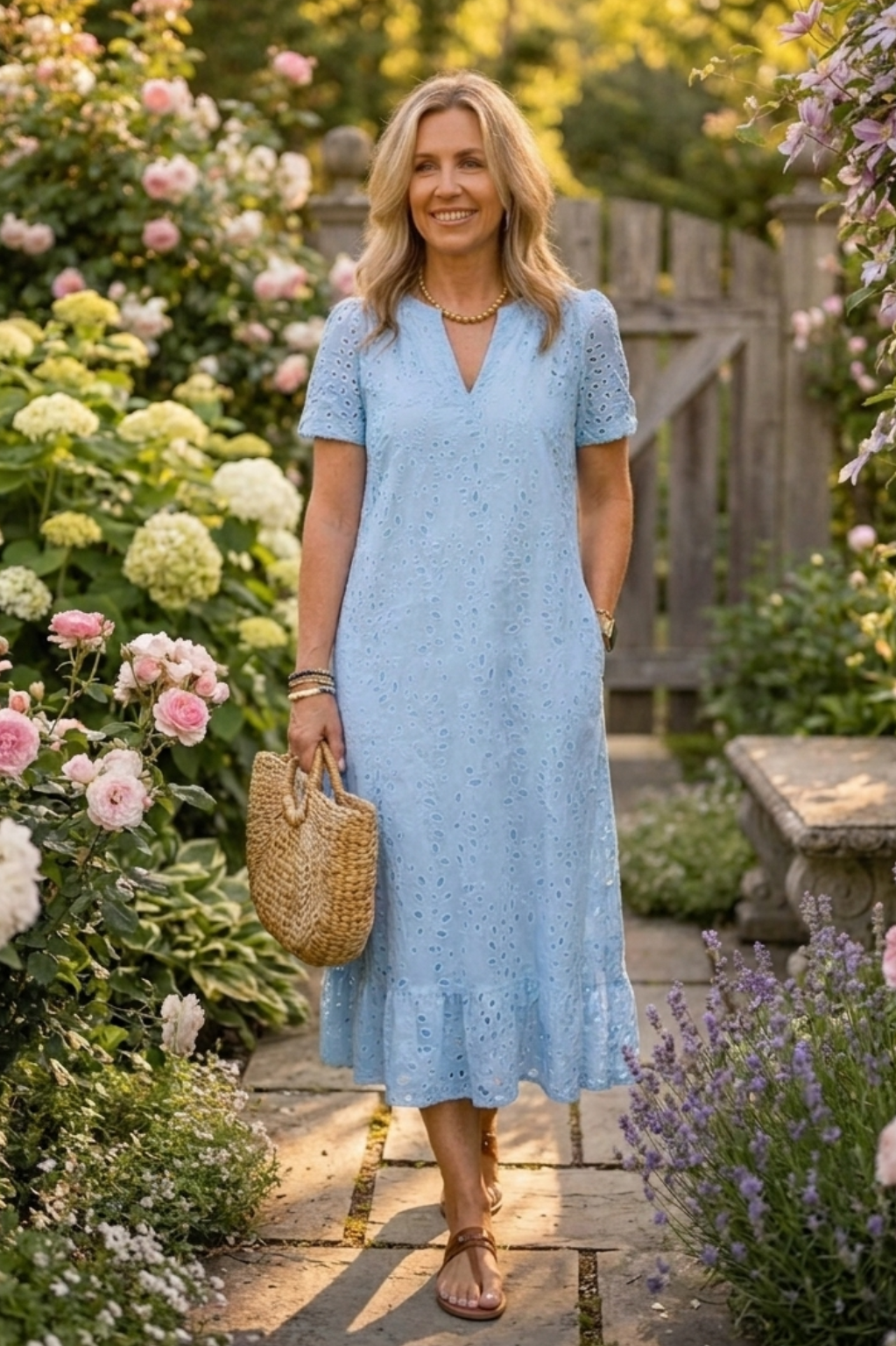 Theresa | Luftiges Spitzenkleid