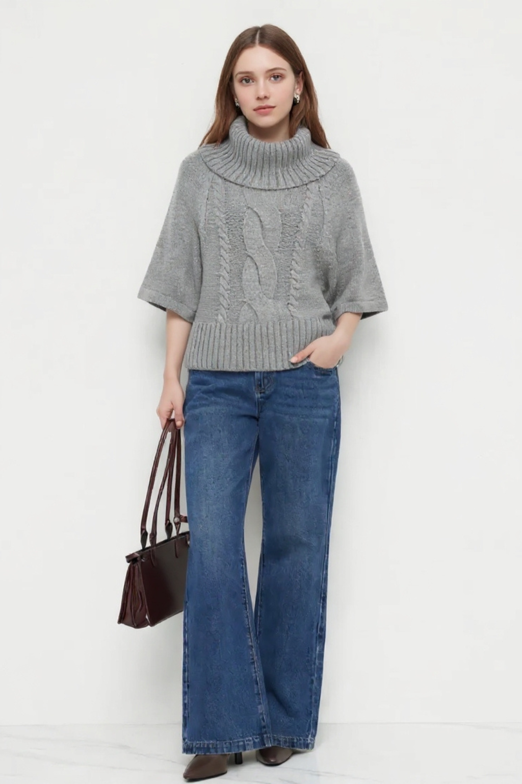 Noelle | Zopfmuster-Pullover