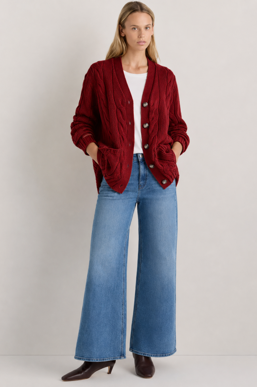 Elisa | Zopfstrick-Cardigan