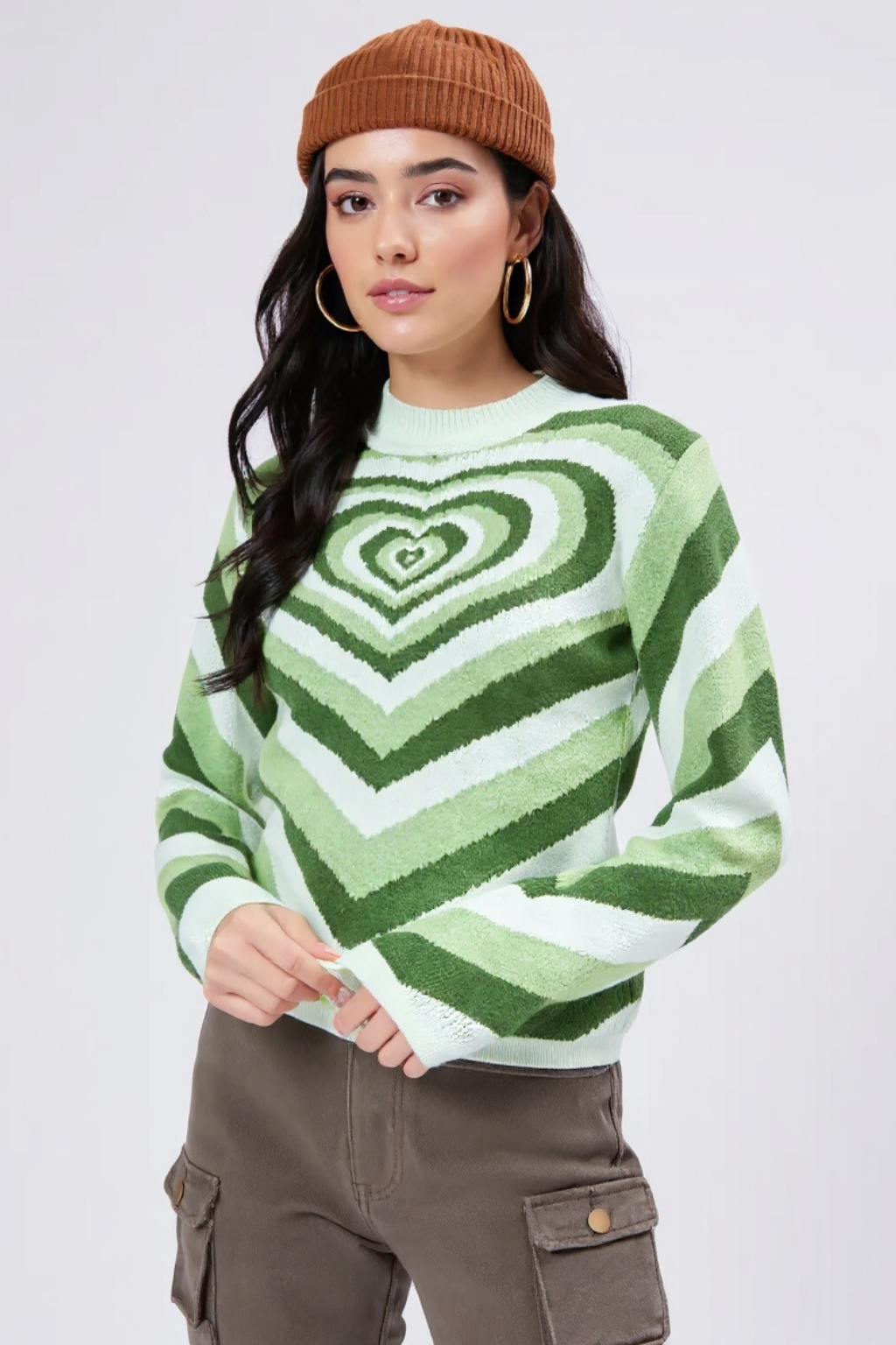 AMORE | Herzmuster-Pullover