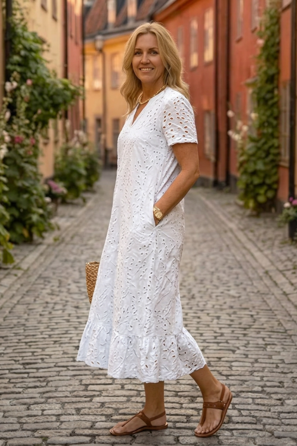 Theresa | Luftiges Spitzenkleid