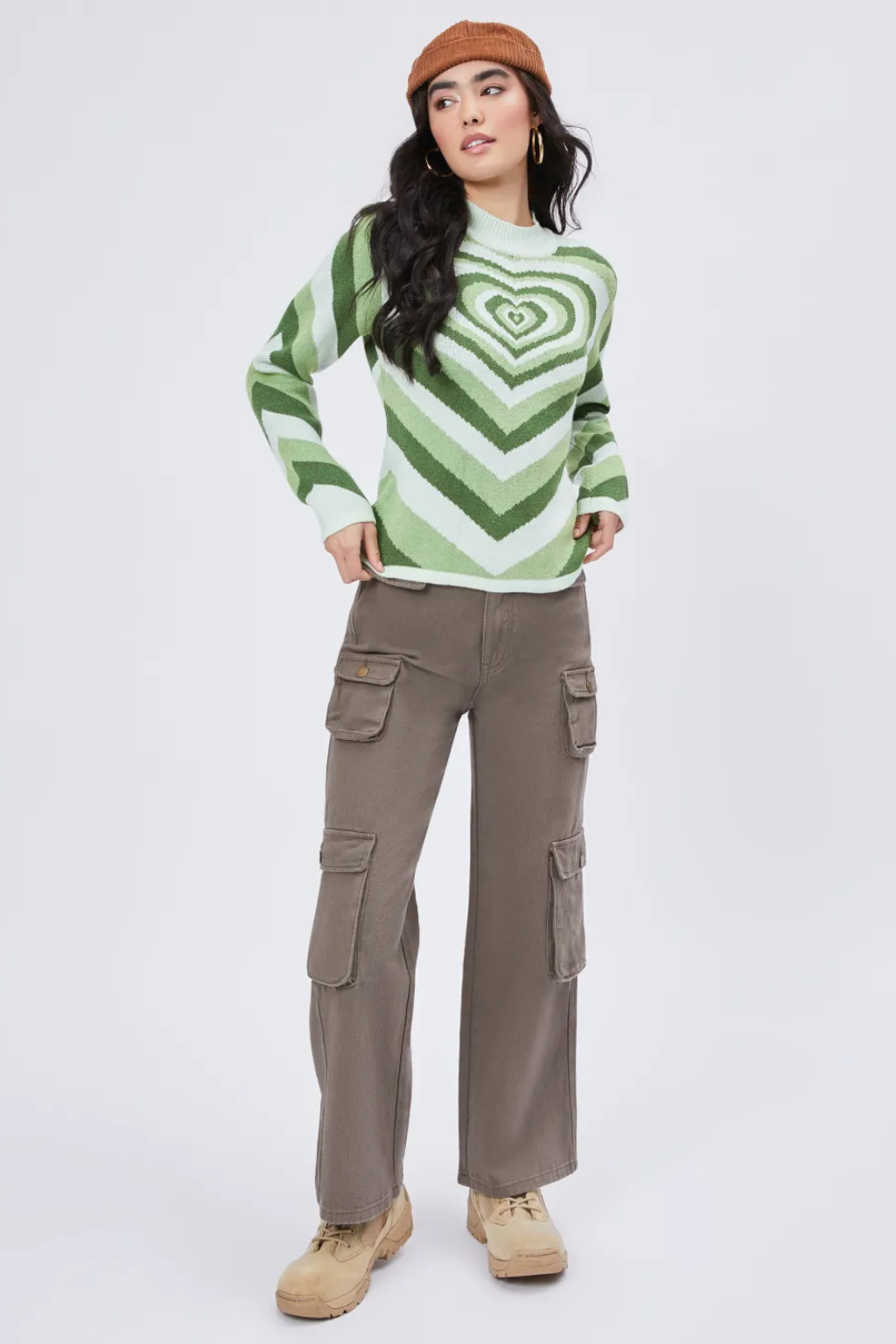 AMORE | Herzmuster-Pullover