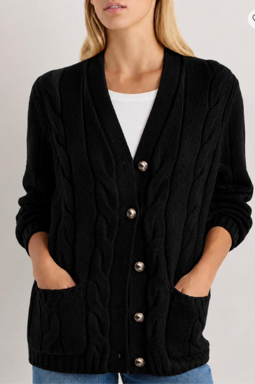 Elisa | Zopfstrick-Cardigan