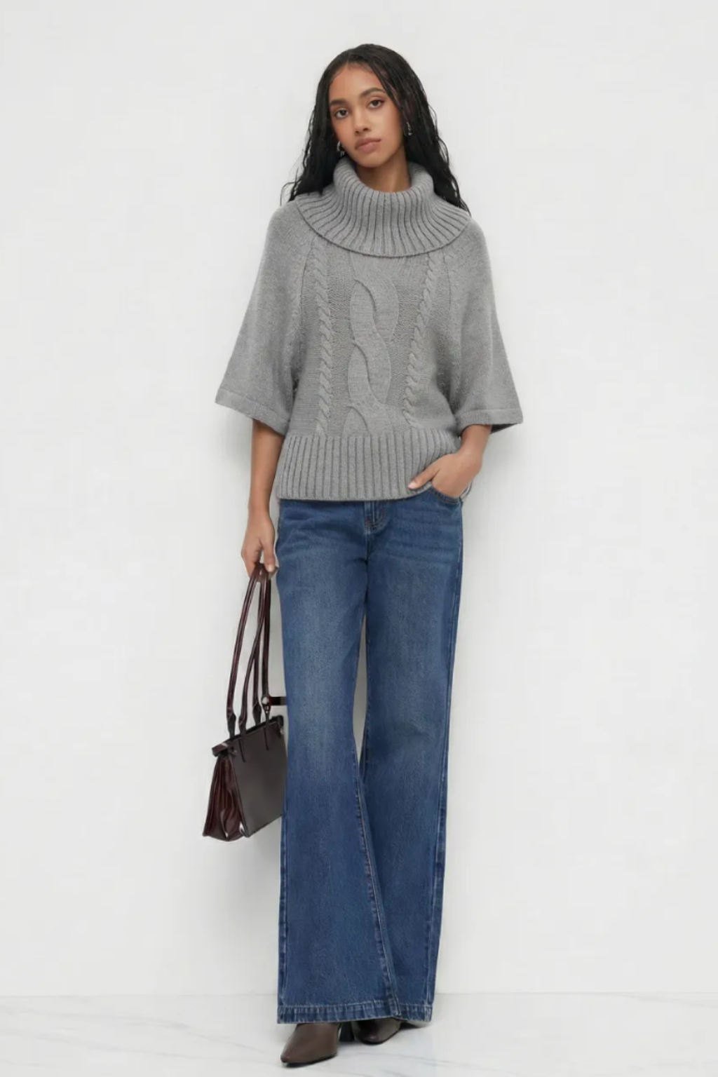 Noelle | Zopfmuster-Pullover