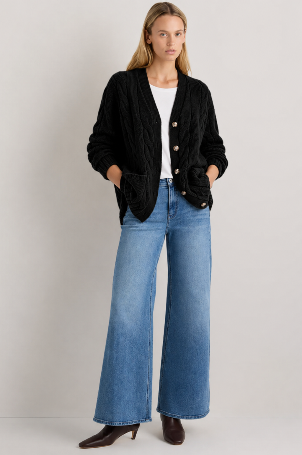 Elisa | Zopfstrick-Cardigan