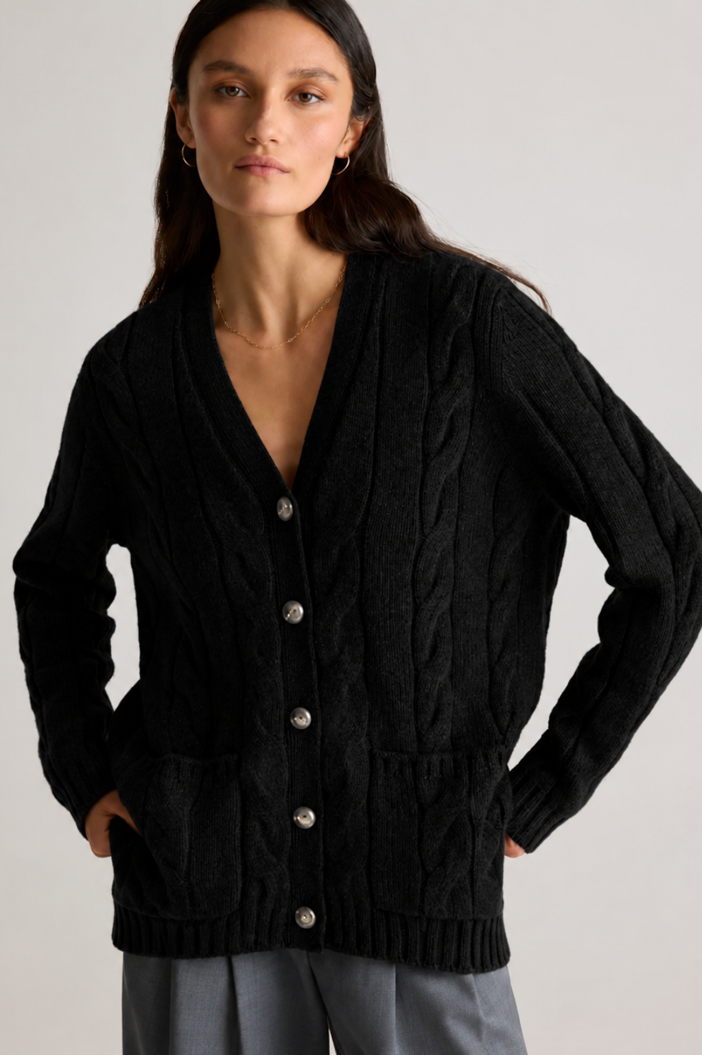 Elisa | Zopfstrick-Cardigan