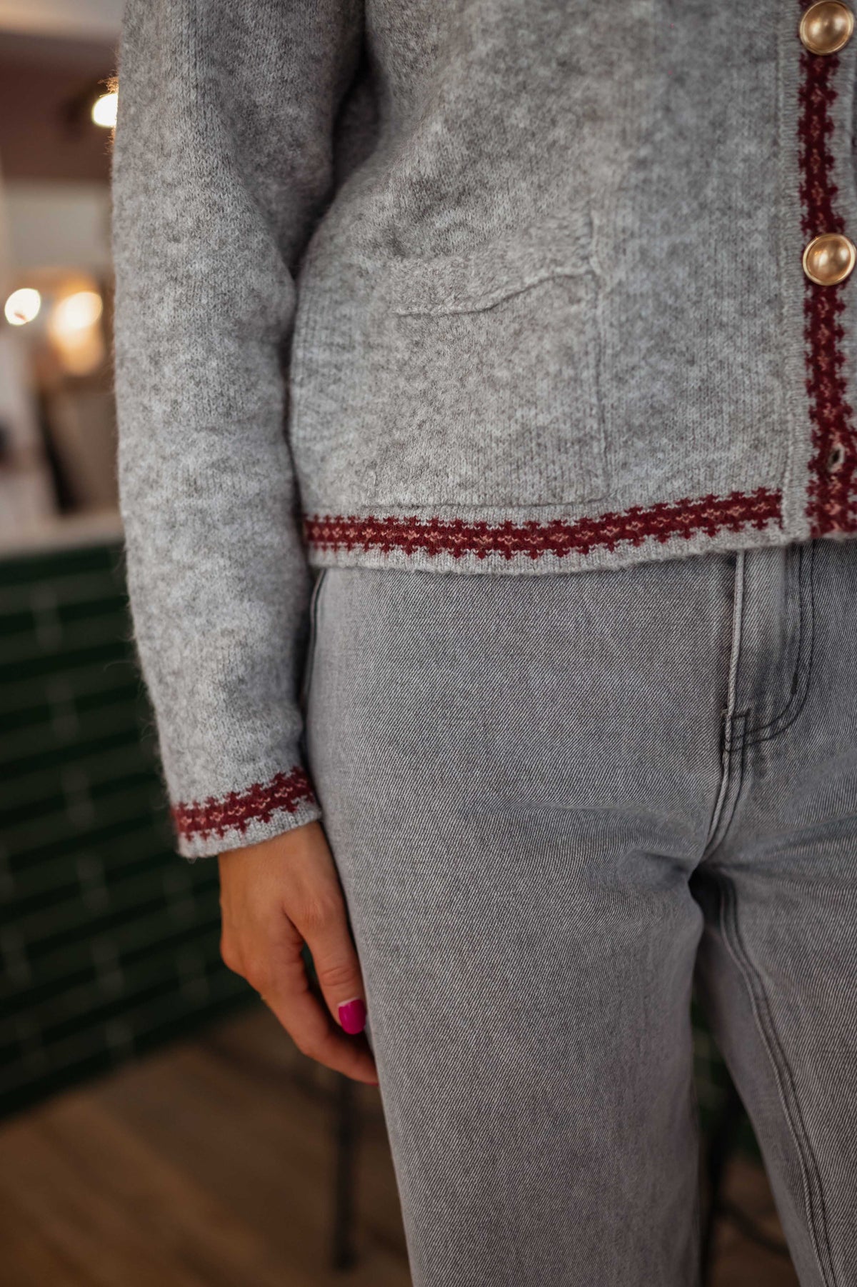 Ruby | Feinstrick-Cardigan