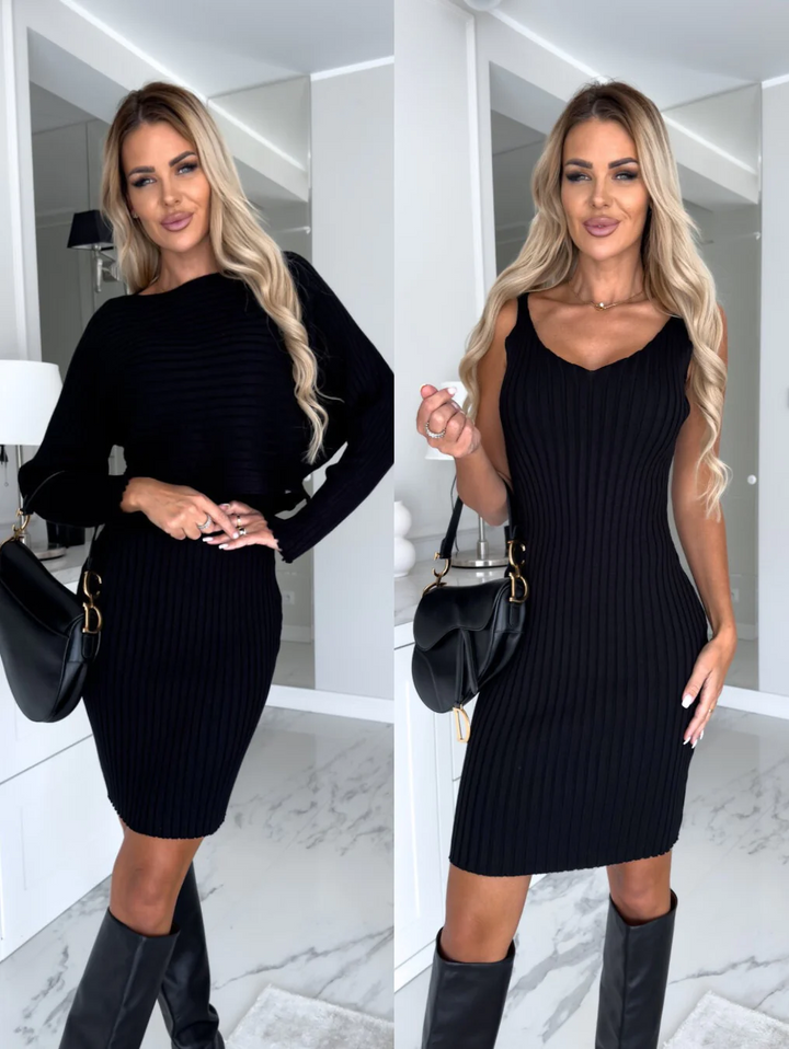 Livia | Strick-2-in-1-Kleid