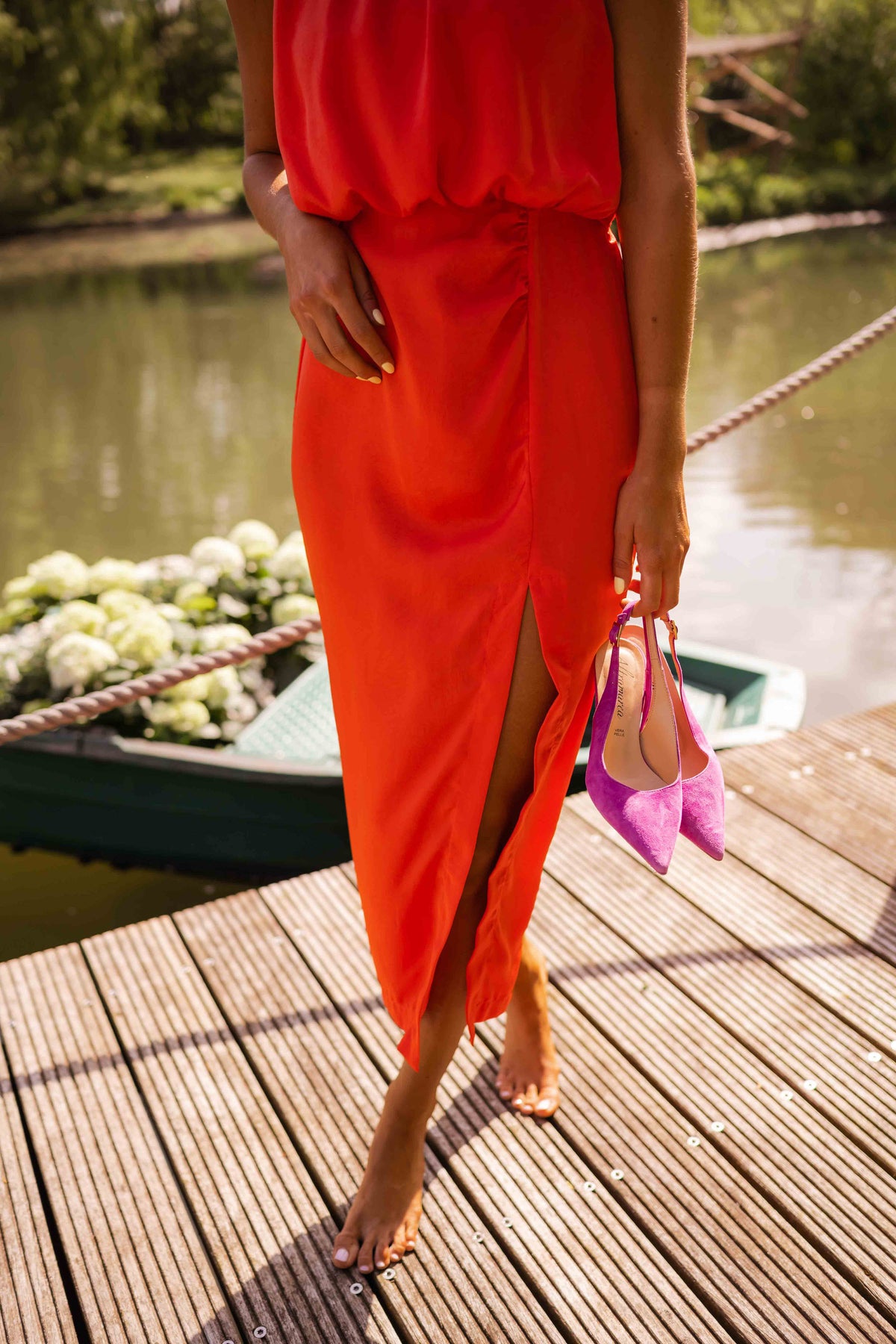 Leonie | Sommerliches Midikleid