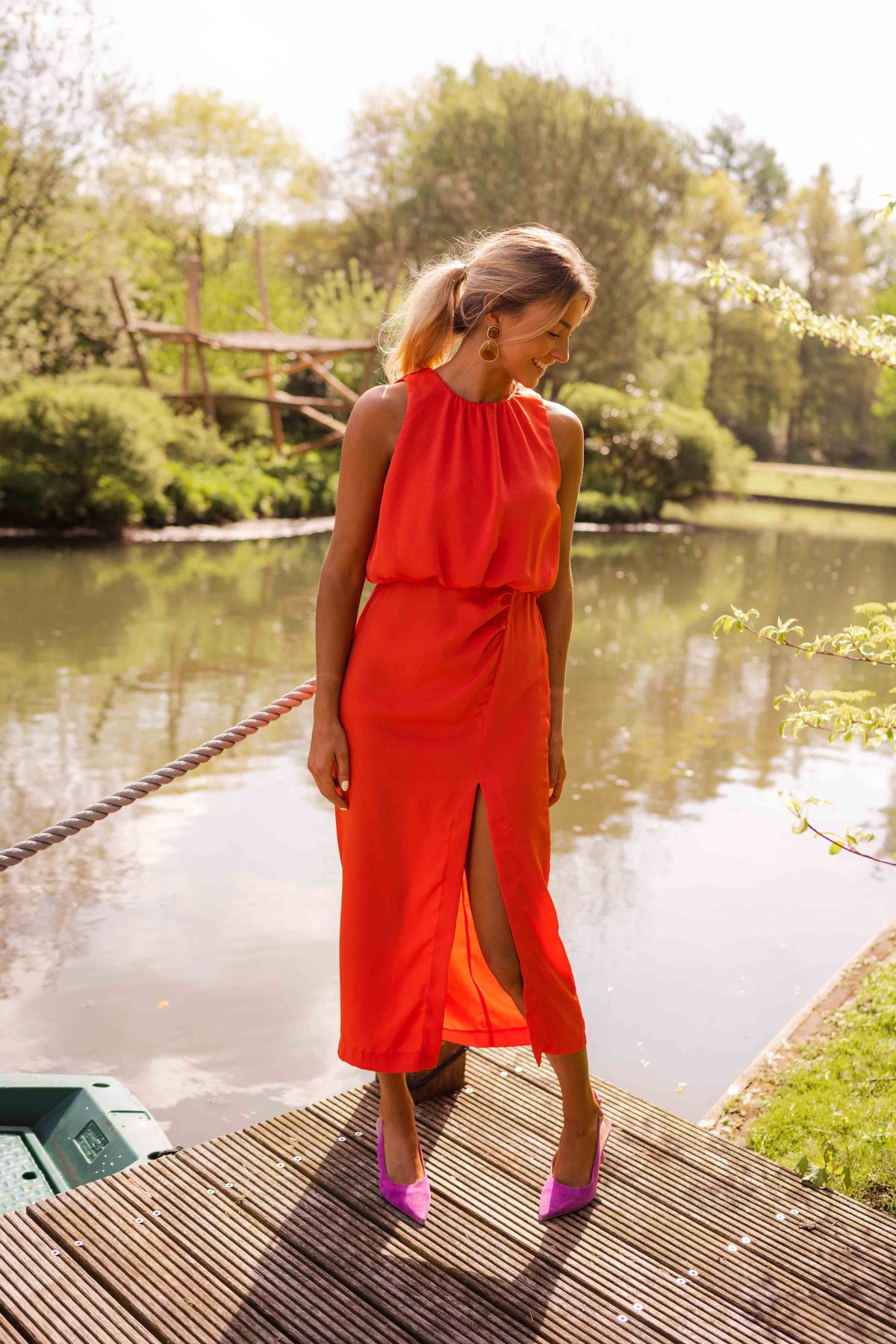 Leonie | Sommerliches Midikleid
