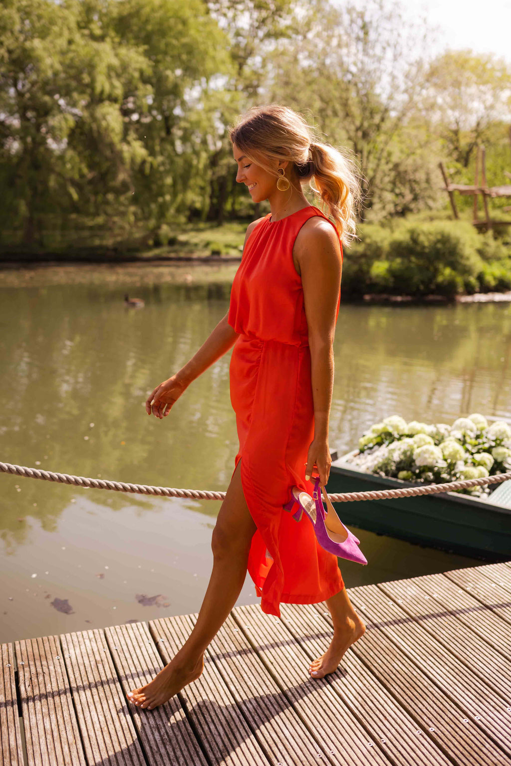 Leonie | Sommerliches Midikleid