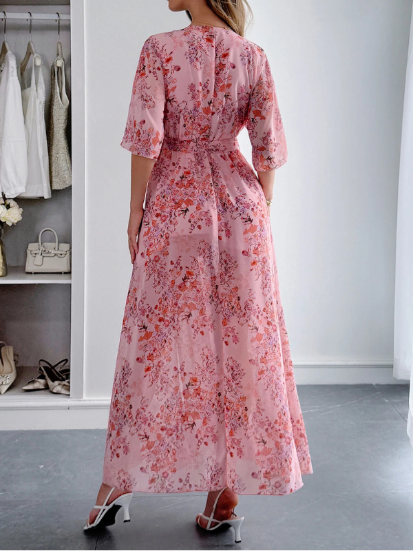 Amelie | Maxikleid in Rosé