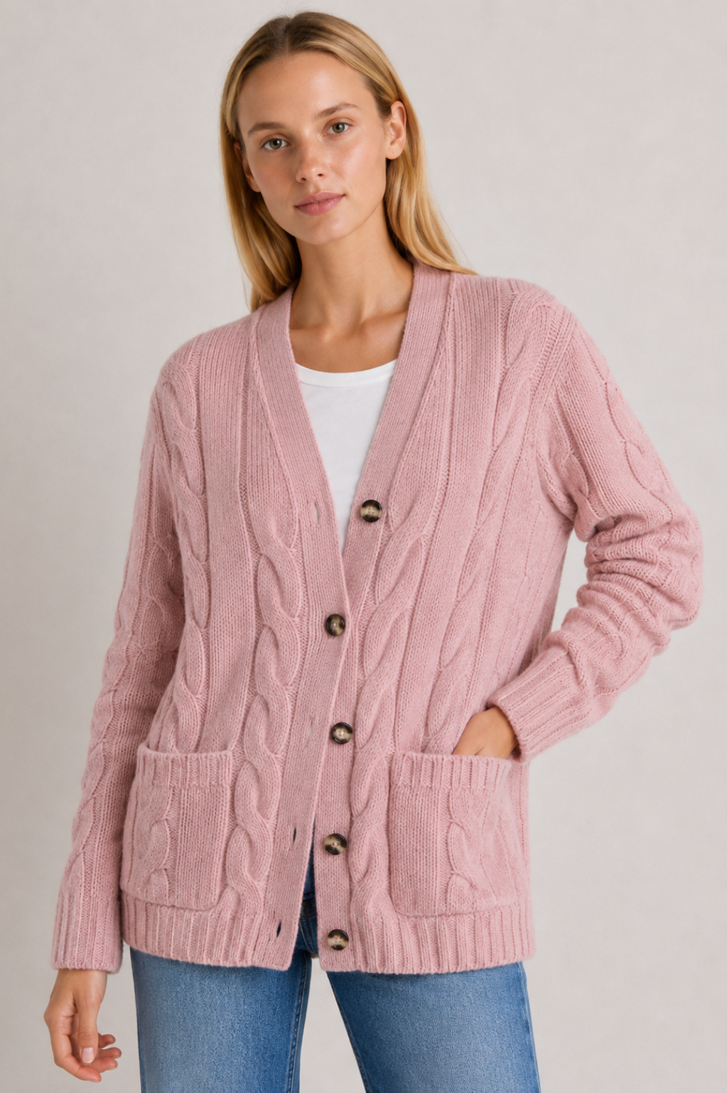 Elisa | Zopfstrick-Cardigan