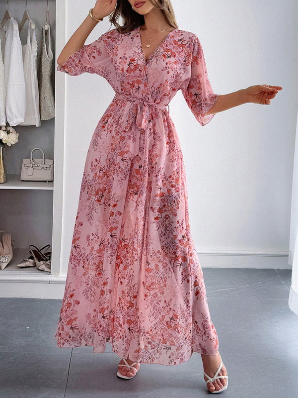 Amelie | Maxikleid in Rosé