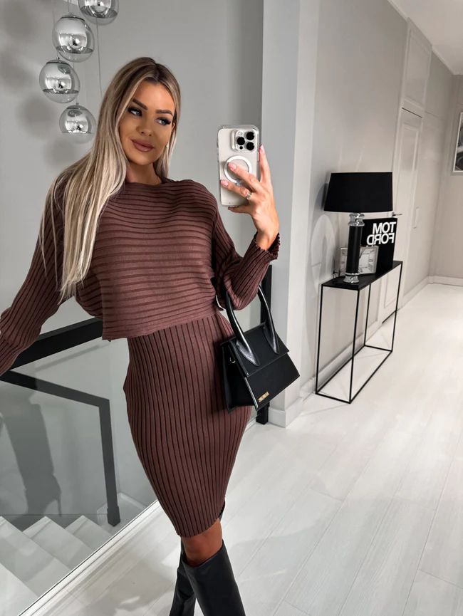 Livia | Strick-2-in-1-Kleid