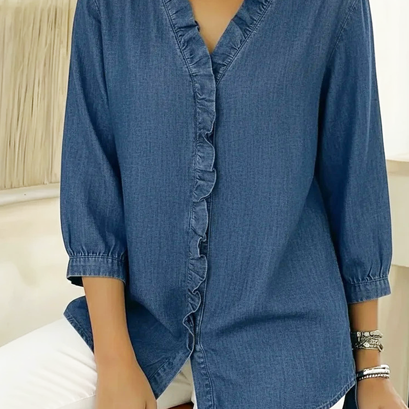 Astrid | Jeansbluse