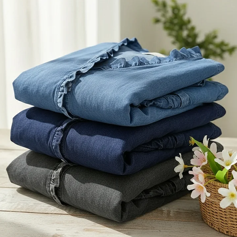 Astrid | Jeansbluse